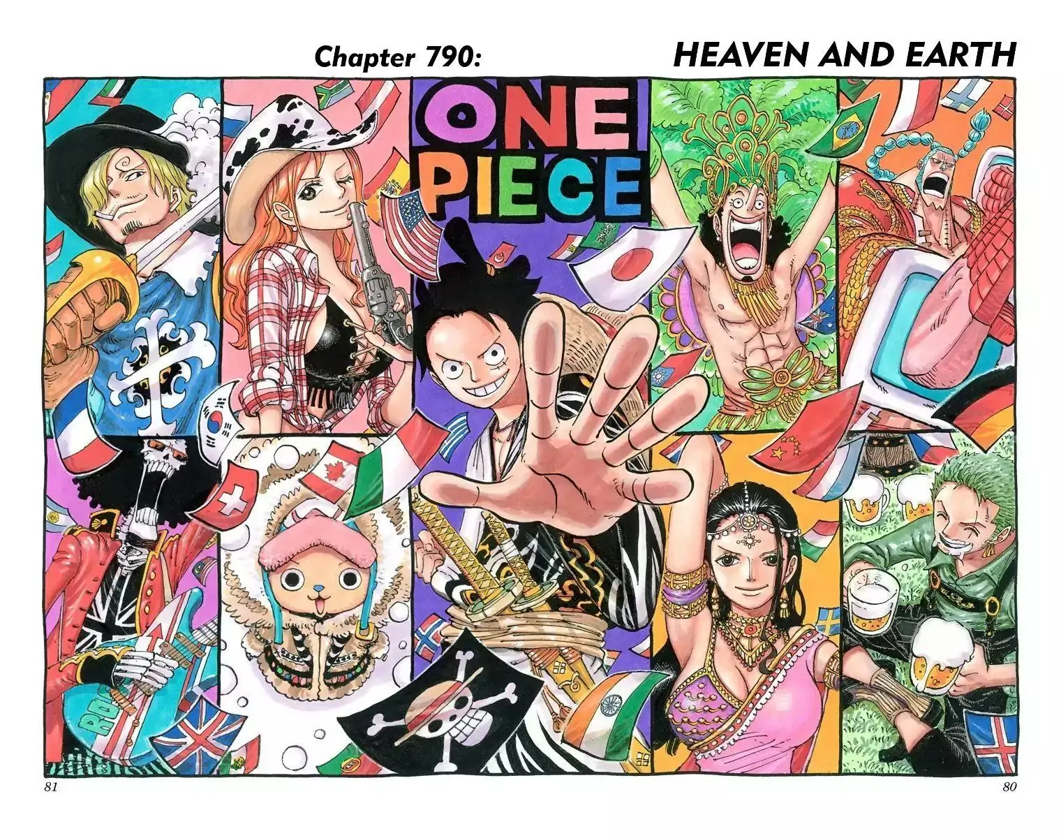 One Piece Digital Colored Chapter 790 image 01